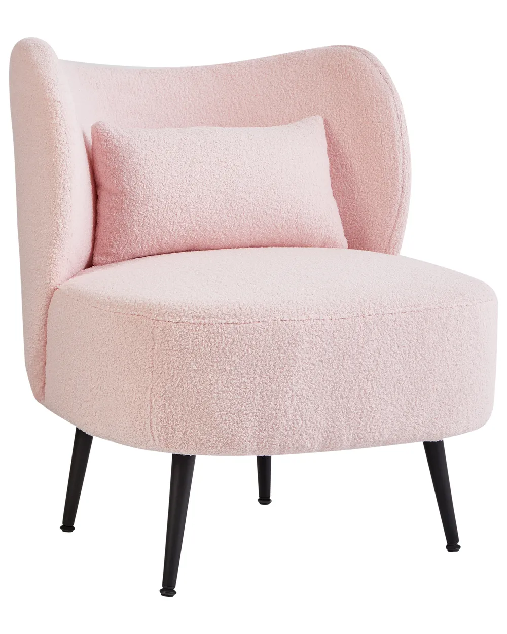 Sessel OTSBY Bouclé Pastellrosa_966584