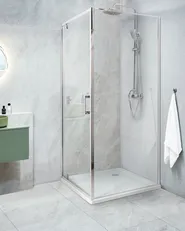 Duschkabine DARLI 70 x 70 x 185 cm Silber_944067