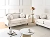 Sofa 2-Sitzer SKIEN Samtstoff Beige