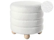 Pouffe CHILLY Boucle Off-White_961905
