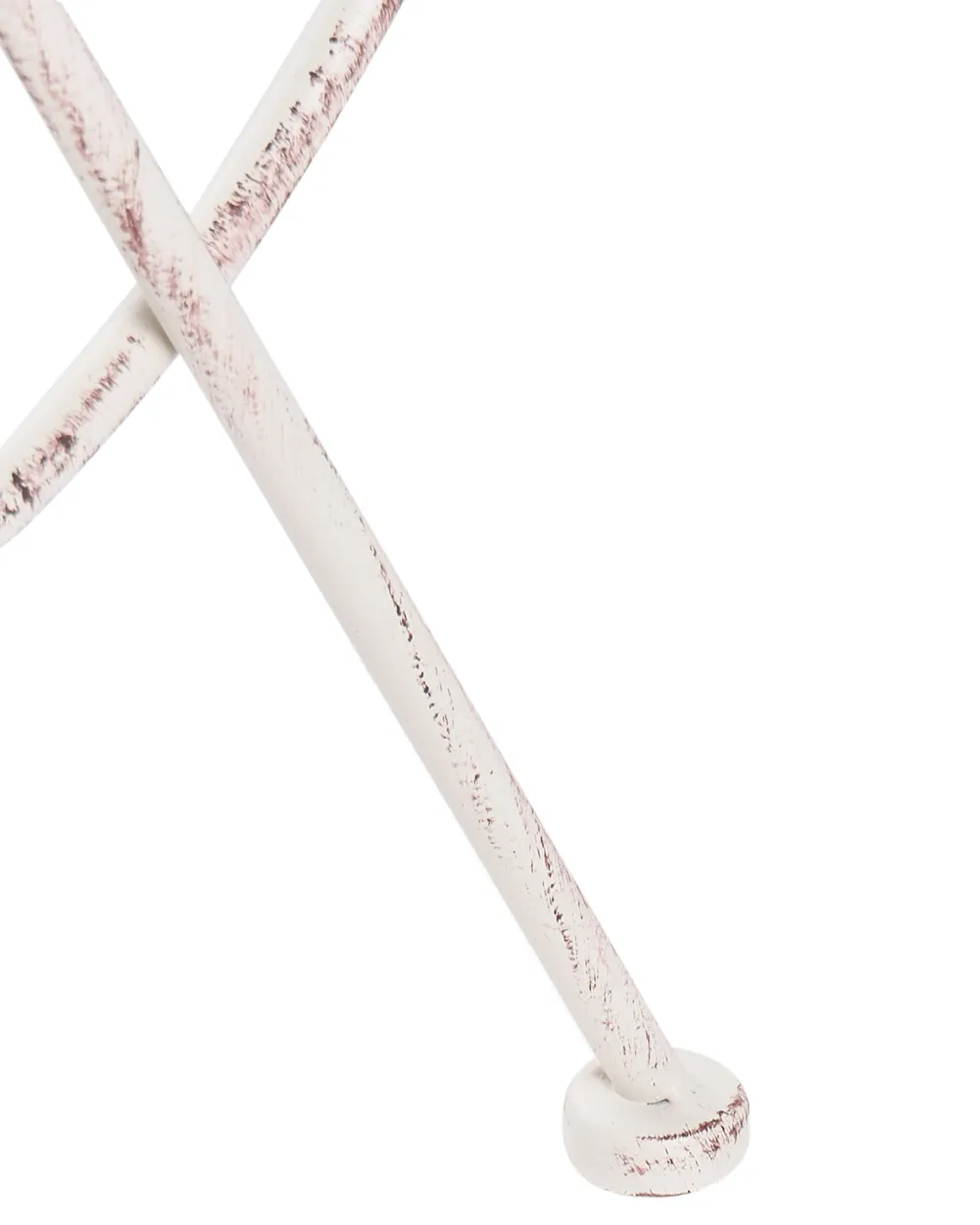 Pflanzenständer CROWBERRY 43 cm Metall Cremeweiß_1093940