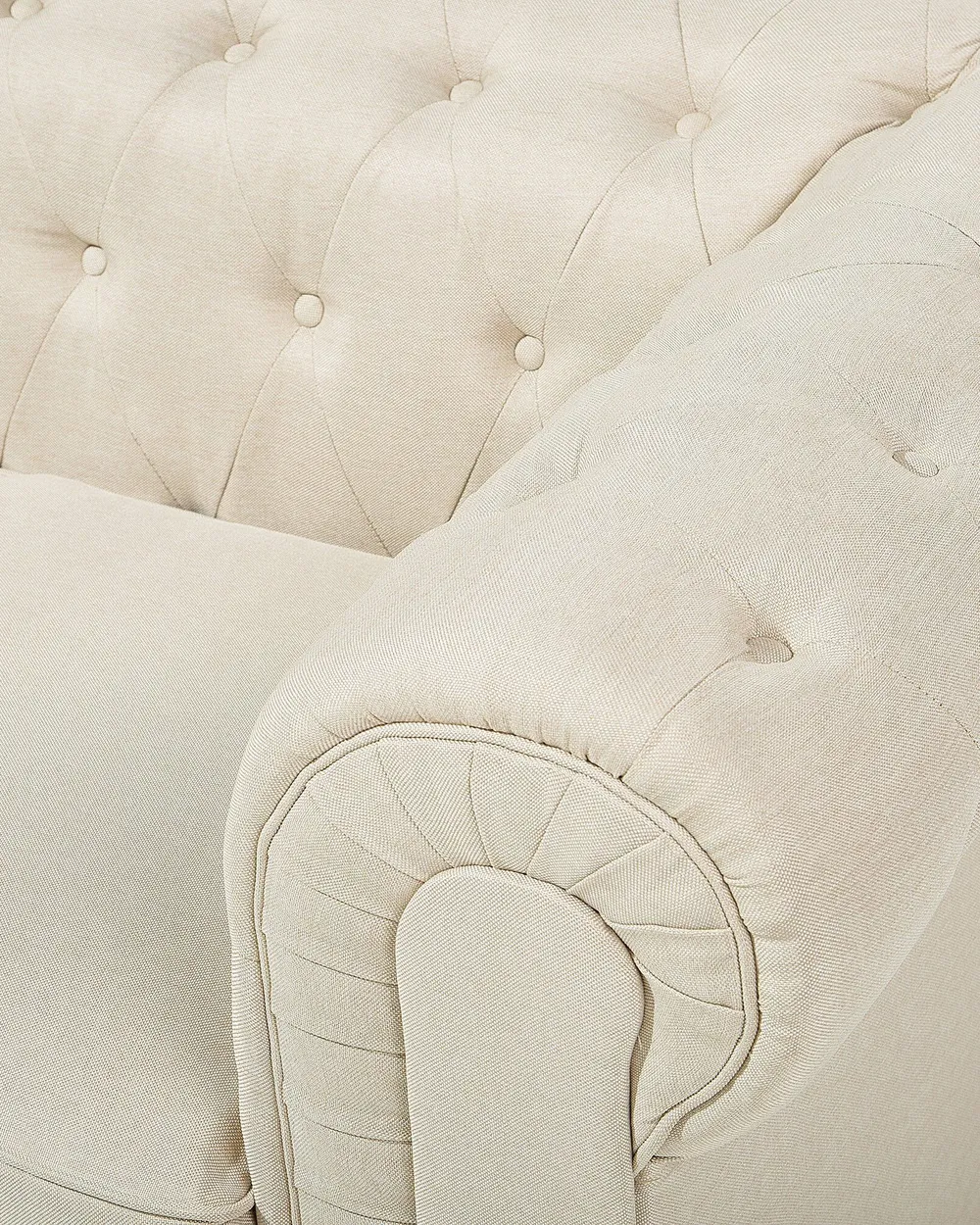 Armchair CHESTERFIELD Fabric Beige_716980
