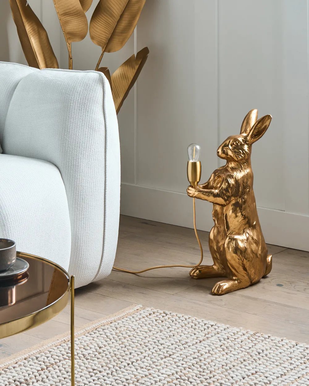 Table Lamp Rabbit BUGS Gold_1003999