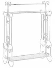 Handtuchständer GLADIS Metall Weiß_827937