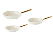 Komplet 3 ponvic za cvrtje ELITE PRO Kremasto bela_992767