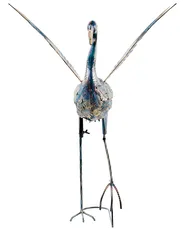 Gartenskulptur KALIBO Flamingo Blau_1082992