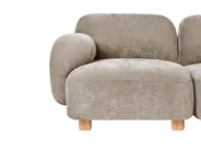 Modular Sofa 2 Seater AMLI Fabric Beige_1070226