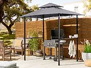 Pavillon NARO 240 cm x 148 cm Metall Grau_1179941