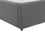 Bett mit Stauraum DREUX Kunstleder Dunkelgrau 140 x 200 cm_793186
