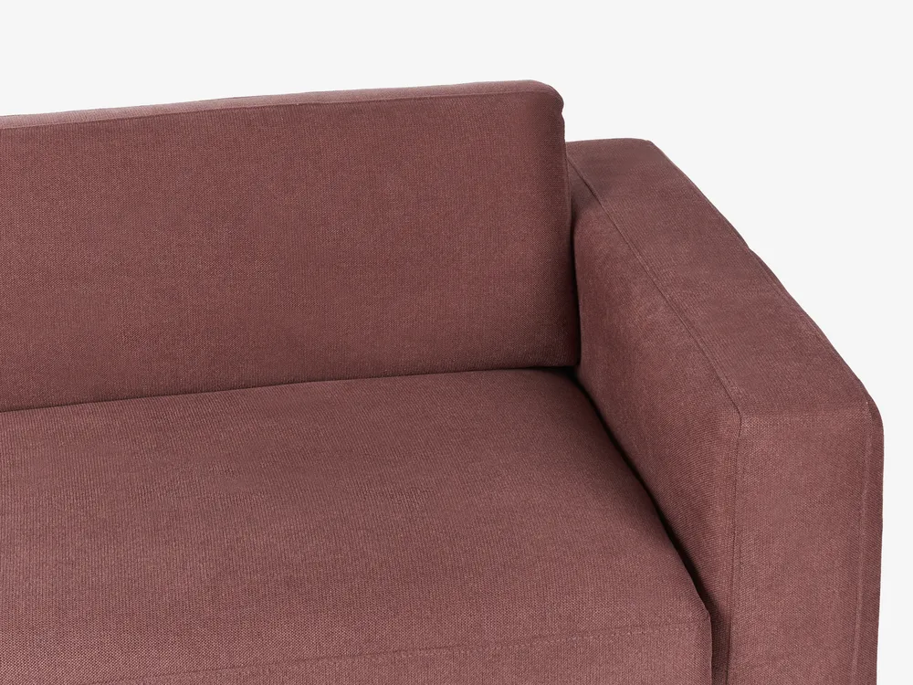 Sofa 3 Seater ANGE Fabric Burgundy_941552