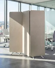 Office Divider STANDI 184 x 184 cm Beige_1056046