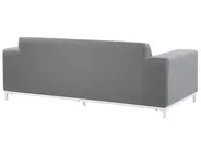 Lounge Set mit Tisch 5-Sitzer ROVIGO Grau_784930
