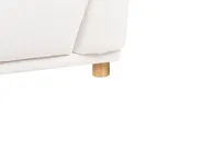 Sofa 3-Sitzer JUBEK Stoff Cremeweiß_1081547