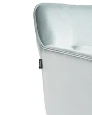 Set of 2 Dining Chairs JASMIN Velvet Mint Green_710895