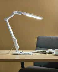 LED Schreibtischlampe PEGASI mit Dimmer Weiß_1018261