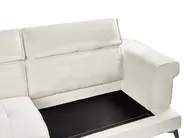 Sofa 3-Sitzer SKIVE Bouclé Weiß_948629