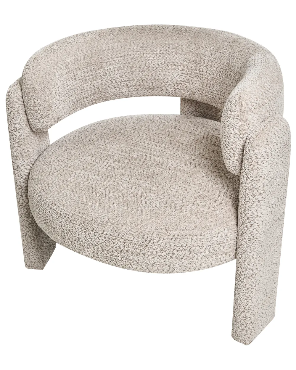 Sessel BUREA Chenillegewebe Hellbeige_1010427