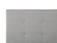 Bett mit Stauraum LORIENT Stoff Grau 180 x 200 cm_827036