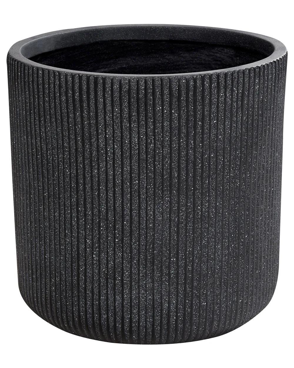 Blumenkübel OREOI 37 cm Graphitgrau