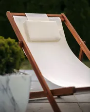 Set of 2 Folding Deck Chairs AVELLINO Acacia Wood Dark Brown_1177646