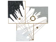 Wall Decor BALBRIGGAN Metal 70 cm Multicolour_995586