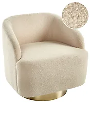 Armchair LAVIK Boucle Beige_952195