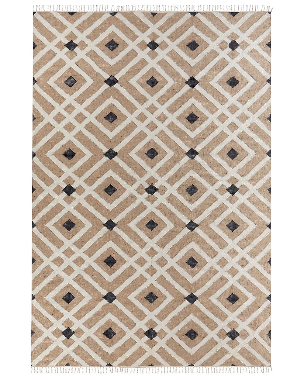 Rug ESENCIK Beige 200 x 300 cm Jute