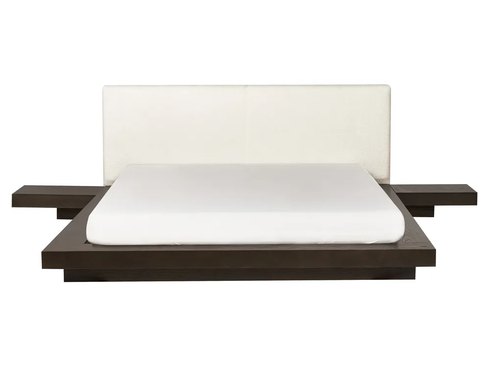 Waterbed Boucle ZEN 160 x 200 cm (EU King Size) Dark Ash Wood_931458