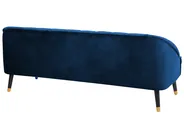 Sofa 3-Sitzer ALSVAG Samtstoff Marineblau_732212