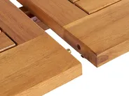 Gartenmöbel Set 8-Sitzer MAUI PREMIUM Akazienholz Hellbeige_990725
