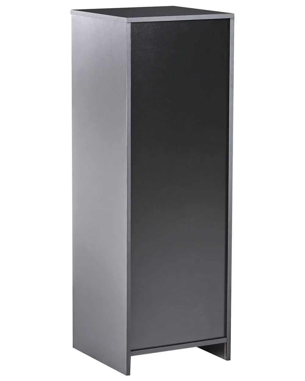 Bücherregal mit 3 Ebenen ZEHNA 117 cm Schwarz_1026525