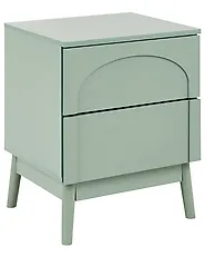 2 Drawer Bedside Table BOULIA Green_1169042