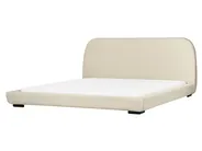 Bed Fabric ROISEL 180 x 200 cm (EU Super King) Light Beige_937479