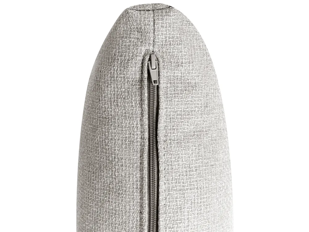 Chaiselongue SEILLANS Stoff Hellgrau_1004526