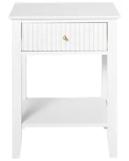 1 Drawer Bedside Table ASSISI White_942934