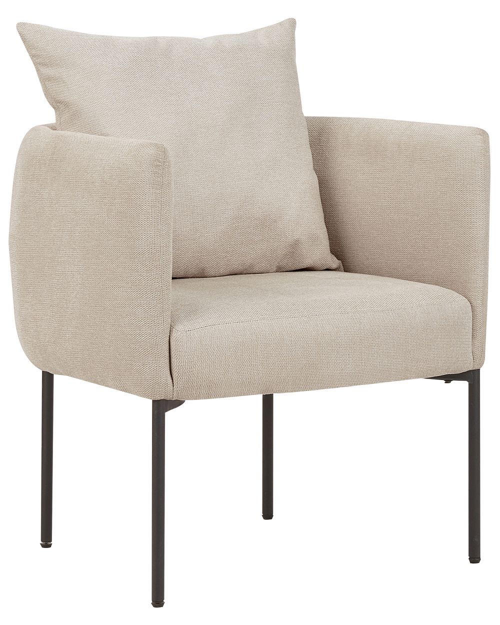 Sessel MALMOS Stoff Hellbeige