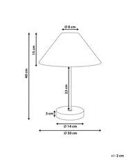 Table Lamp MOMBA Paper Rope Black_914515