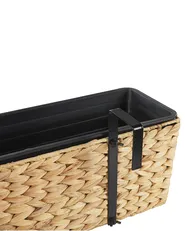 Blumenkübel KAWALA 60 cm Wasserhyazinthe Sandbeige_771316