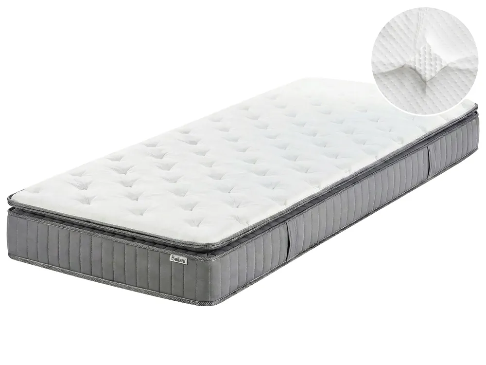 Gel-Memoryschaum-Taschenfederkernmatratze COOL HYBRID 7 PRO H3/4 Fest 90 x 200 cm