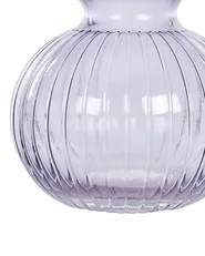 Blumenvase THETIDIO 26 cm Glas Violett_838282