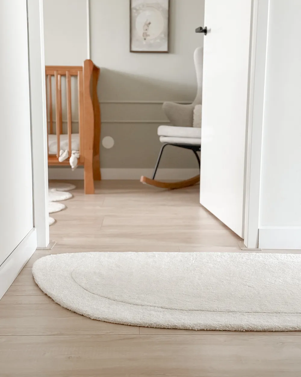 Rug BERANI Light Beige 80 x 250 cm Viscose_973074