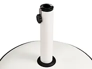 Sonnenschirmfuß CANZO Rund Weiß 25 kg_1066060