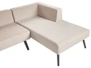 Garten Ecksofa mit Tisch 4-Sitzer SORRIVOLI Beige linksseitig_948026