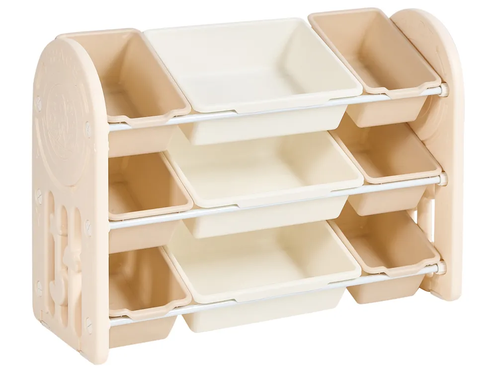 Spielzeugaufbewahrung BINGARA 62 cm Beige