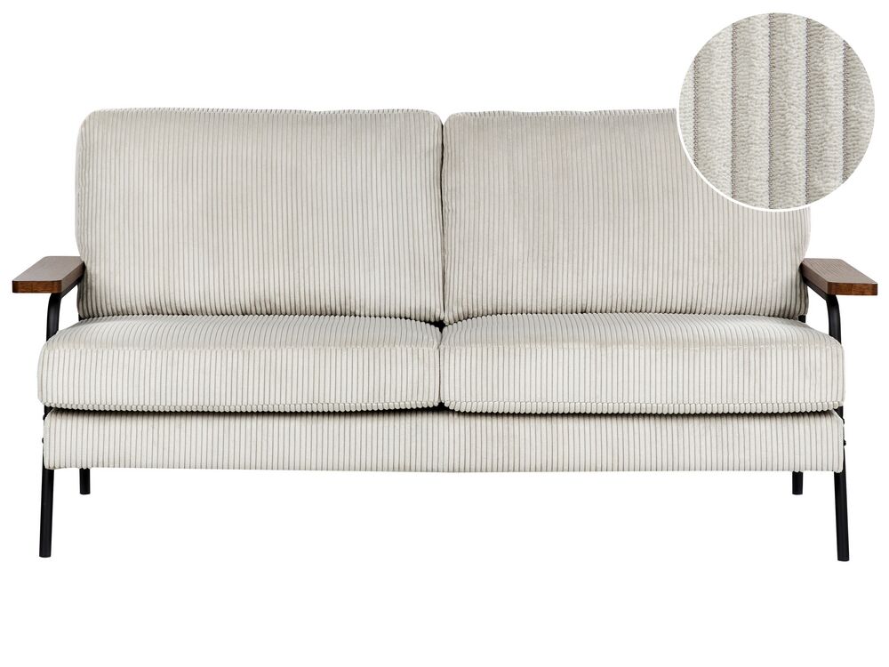 Sofa 3-znamenkasti AKRANES Manchester svijetlosivi