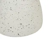 Beistelltisch CAFFI 50 cm 50 cm Terrazzo Optik Cremeweiß_873761