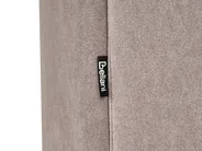 Sofa AMAL mit Ottomane Stoff Taupe_1143378