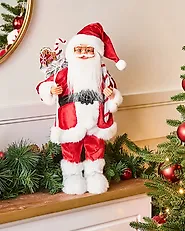 Weihnachtsdekoration ORMSAVATNET 45 cm Weihnachtsmann Rot_1184921