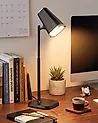 Kabellose LED Tischlampe MUSCA mit Dimmer Schwarz