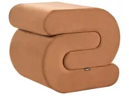 Pouf ARCADIA Samtstoff Goldbraun_1061788